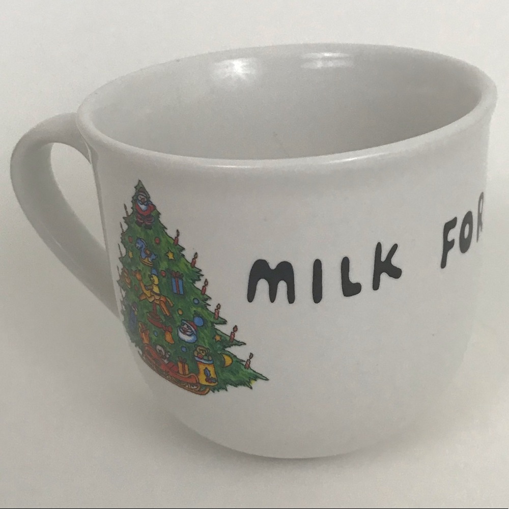 Milk For Santa Collectors Christmas Mug Coffee Cup